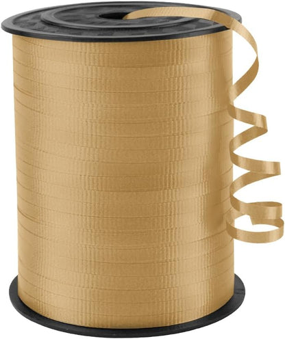 KMER LIFE White Crimped Curling Ribbon, 1/5" Wide x 500 Yards Christmas Curling Ribbons for Gift Wrapping, Party Decoration, Balloon String, Crafting, Balloon Ribbons for Florist Flower (1 Roll)