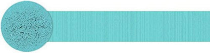 Amscan Premium Apple Red Crepe Paper Streamer - 81ft, 1 Piece - Perfect for Birthdays, Weddings, and Events
