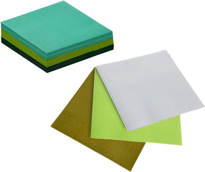 24 colors Cocktail Napkins 5 * 5inch disposable Beverage Napkin paper for Cocktail, Wedding, Dinner，Brithday Party Dessert Wine Paper Napkins（ 120 Count）