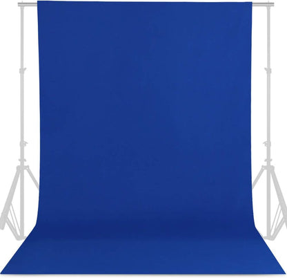 GFCC 8FTX10FT White Backdrop Background for Photography Photo Booth Backdrop for Photoshoot Background Screen Video Recording Parties Curtain