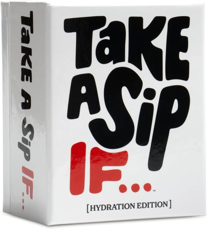 DSS Games Take A Sip If… [Hilarious Party Game for Adults, Game Night, Ice Breakers, Conversation Starter, Great for Chill Nights or Big Groups, Fun Gift for Friends]