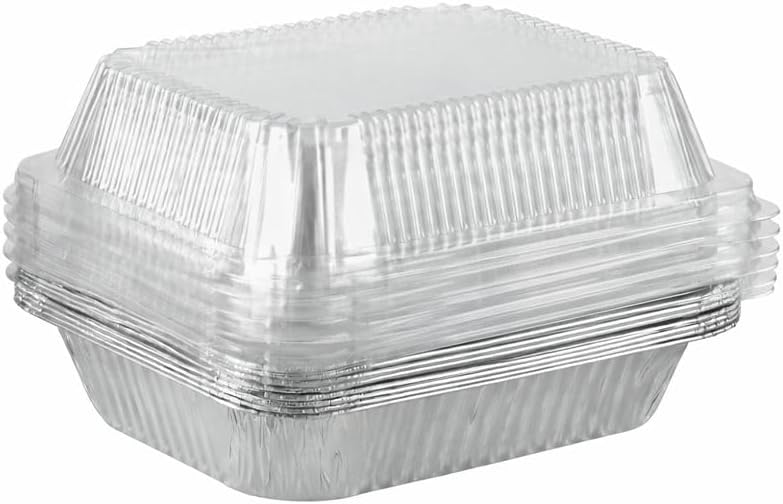 Stock Your Home Aluminum Pans 9x13 Disposable Foil Pans (30 Pack) - Half Size Steam Table Deep Trays - Tin Foil Pans Great for Cooking, Heating, Storing, Prepping Food