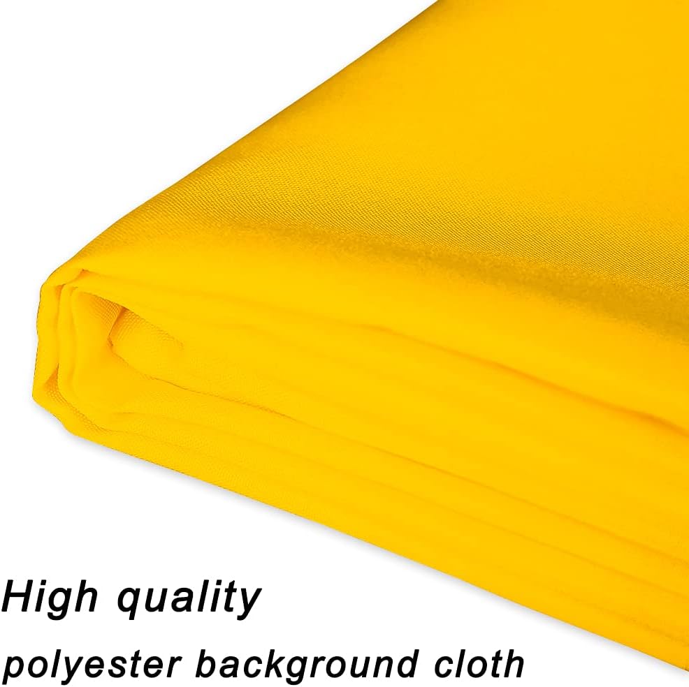 GFCC 8FTX10FT White Backdrop Background for Photography Photo Booth Backdrop for Photoshoot Background Screen Video Recording Parties Curtain