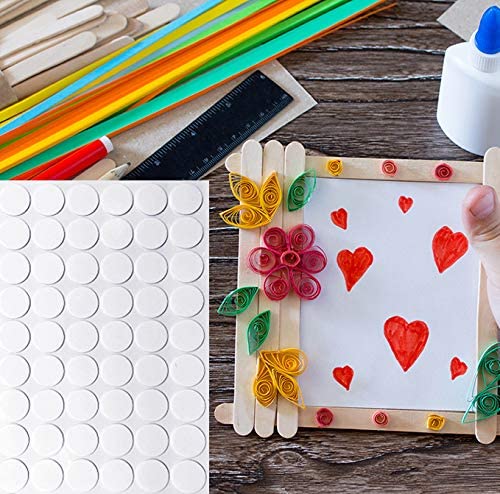 Clear Sticky Tack Adhesive Poster Tacky Putty Removable Round Putty Double-Sided Round No Traces Adhesive Sticke for Festival Decoration (350)