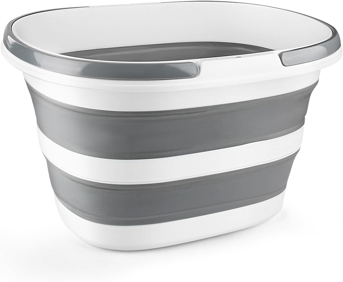 Collapsible Bucket for Cleaning, 4.2 Gallons Mop Bucket with Handle for Floor Window Car Washing, Silicone Ice Buckets for Parties Camping Fishing Beach, RV Laundry Storage Household Cleaning Supplies