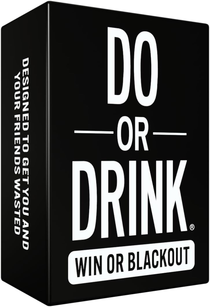 Do or Drink Drinking Card Games for Adults - Fun Adult Games for Game Night & Parties - 21st Birthday Gift & Bachelorette Party Games with 350 Cards & 175 Challenges That Will Get You Drinking