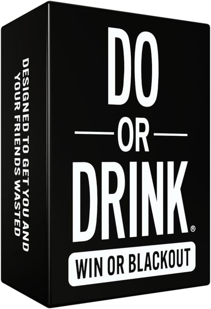 Do or Drink Drinking Card Games for Adults - Fun Adult Games for Game Night & Parties - 21st Birthday Gift & Bachelorette Party Games with 350 Cards & 175 Challenges That Will Get You Drinking