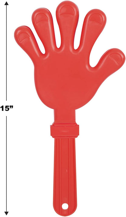 Red Giant Hand Shaped Clapper