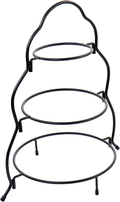 Elama Signature 12 1/4 Inch 6pc Lazy Susan Appetizer and Condiment Server Set