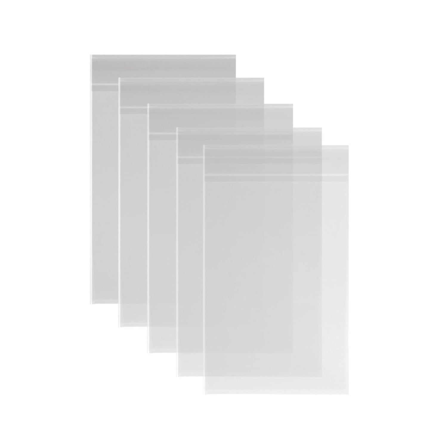 Clear Self Sealing Cellophane Bags 4"x6" (10.2 x 15.2cm) Pack of 200 – 4x6 Cookie Bags with Seal for Treat Bags, Cookies Wrappers Candy Party Favors Goodie