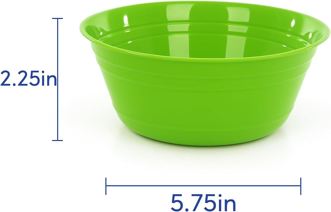 Mintra Home Snack Bowls (Medium 6pk (1.8L), Assorted)