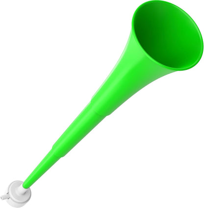 Collapsible Stadium Horn 24 Inch Vuvuzela Noise Makers Plastic Cheering Trumpet Blow Horns Noisemakers for Sporting Events Football Games School Sports Party Supplies Favors Accessories