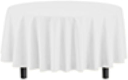 12-Pack Premium Plastic Tablecloth 54in. x 108in. Rectangle Table Cover - Dark Blue - Colors B
