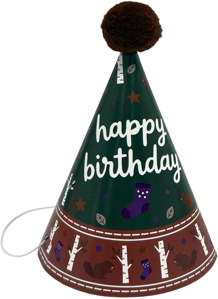 Vesil Mini Kids Birthday Party Hats, Assorted, DIY Assembly Required