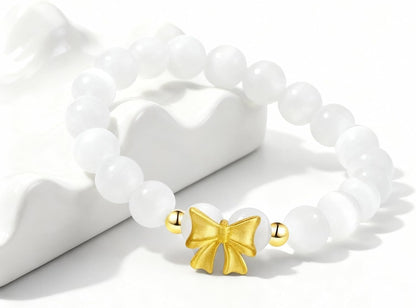 Long tiantian Moonstone Bracelet Glow in the Dark Bracelets Moonstone Jewelry for Women Crystal Bracelet Glow in the Dark Jewelry for Women Trendy Gifts for Christmas