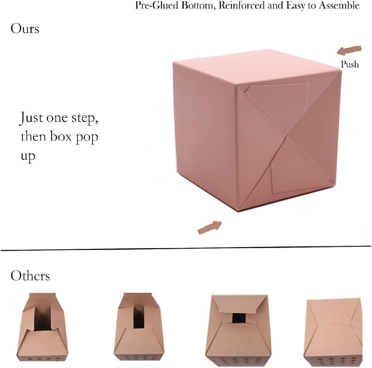 Oletx 24 Pcs Colorful Paper Gift Boxes, Small Candy Boxes Bulk, 3x3x3 inch Gift Box with Lids, Goodie Treat Boxes for Party Favors, Birthday Gifts, Wedding Gifts