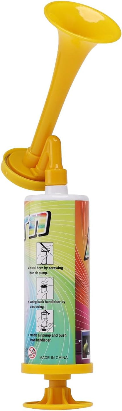 Noise Makers Prank Kit, Set of 2 Mini Air Horns, Loud Sound Non-Toxic Party Horns for Children, Fun Birthday Party Favors and Goodie Bag Fillers for Kids (Mini handheld air horn 2pcs)