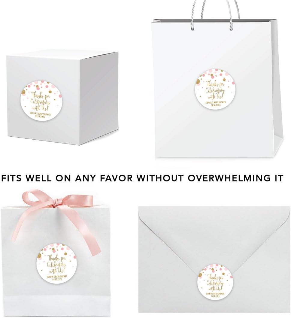Andaz Press Blush Pink Gold Glitter Girl Baby Shower, Printable Table Tent Place Cards, 20-Pack, Seat Placement Cards Blank Place Cards For Table Settings Name Cards for Wedding, Graduation Food Cards - Colors B