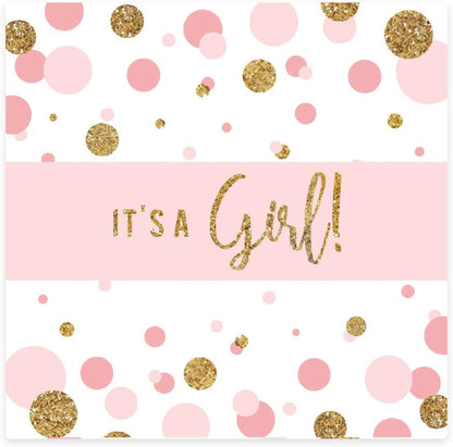 Andaz Press Blush Pink Gold Glitter Girl Baby Shower, Printable Table Tent Place Cards, 20-Pack, Seat Placement Cards Blank Place Cards For Table Settings Name Cards for Wedding, Graduation Food Cards - Colors B