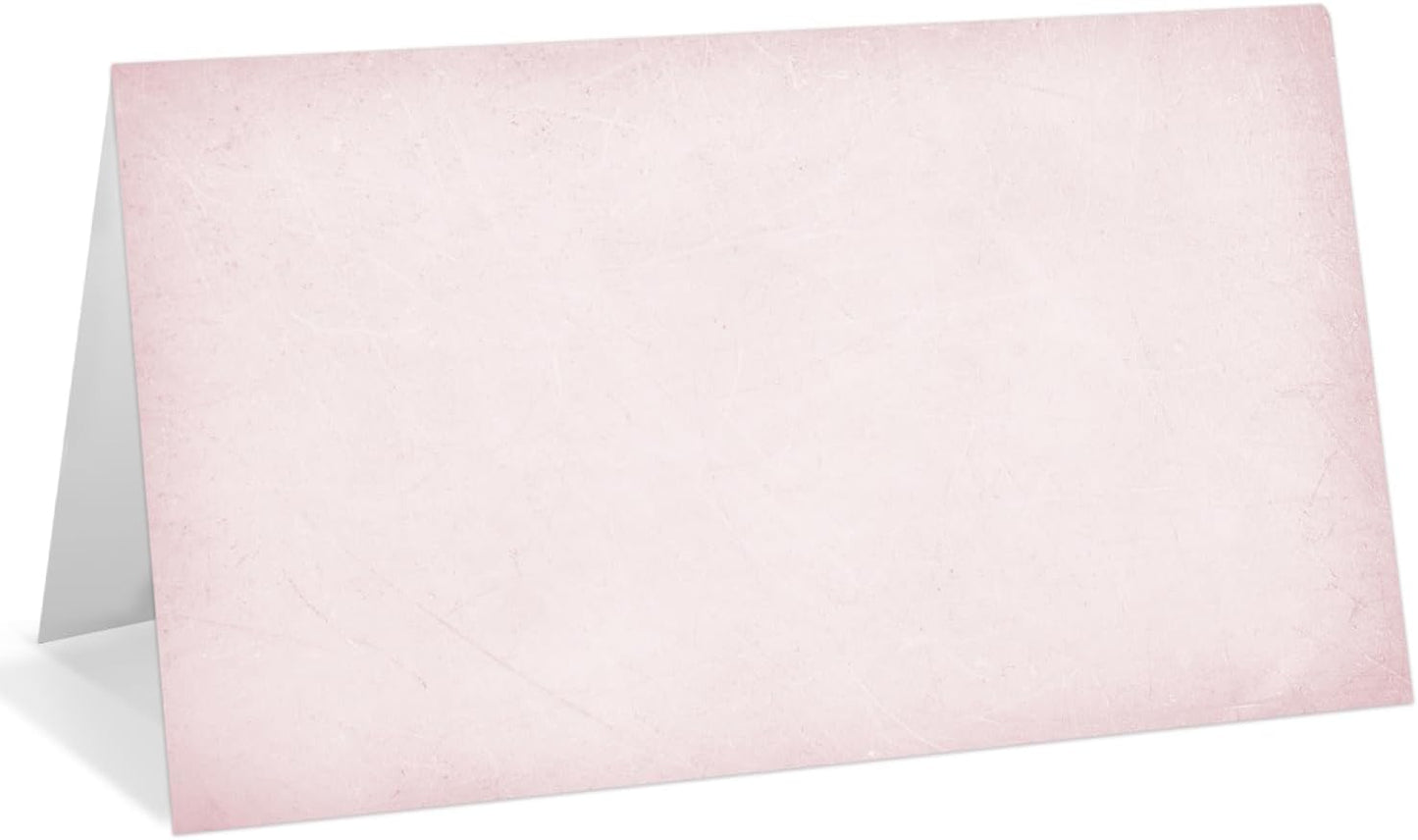25 Pack Pink Plaid Bow Place Cards, Editable Name Cards for Table Setting, Tent Cards Food Label for Dinner Party, Bridal Shower, Wedding, Baby Shower and Events -T30