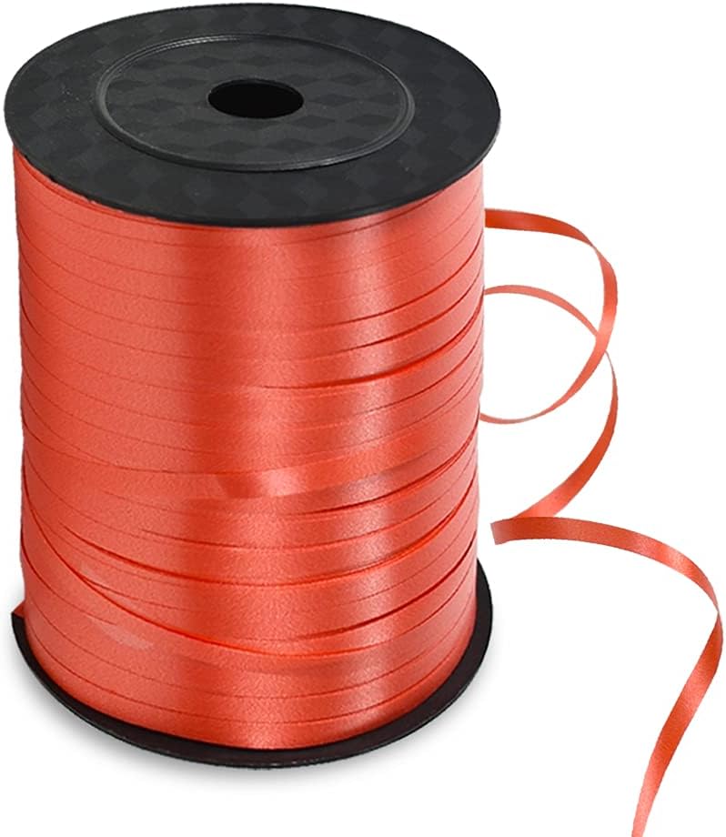 TONIFUL 500 Yards Curling Ribbon-Balloon Ribbon-Balloon String for Art&Craft Decor,Gift Wrapping,Ribbons and Bows for Christmas New Year Birthday Gifts (Silver)
