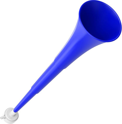 Collapsible Stadium Horn 24 Inch Vuvuzela Noise Makers Plastic Cheering Trumpet Blow Horns Noisemakers for Sporting Events Football Games School Sports Party Supplies Favors Accessories