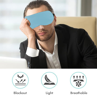 2 PCS Black Satin Sleep Masks, Adjustable Silk Eye Mask for Sleeping, Blind Folds Soft Breathable Blindfold for Adults Couples Play Party Games Airplane Travel Essentials Eye Covers Patches Night Mask