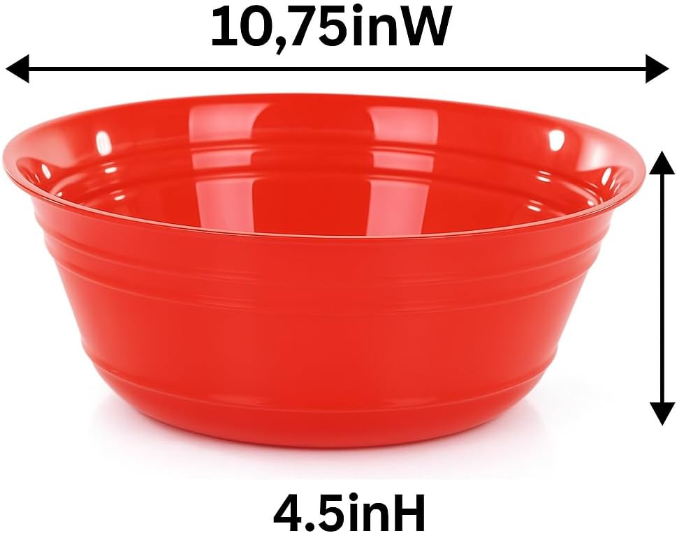 Mintra Home Snack Bowls (Medium 6pk (1.8L), Assorted)