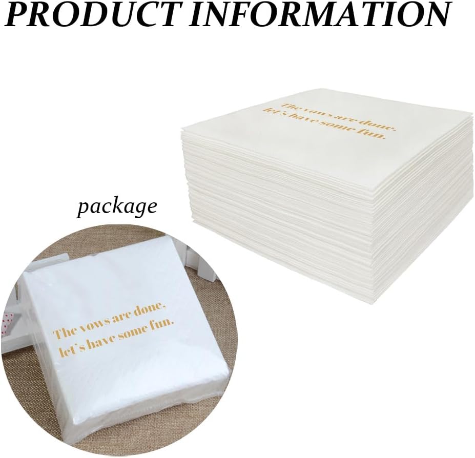 Funny Cocktail Napkins 100Pcs Funny Quotes Saying Disposable Paper Party Napkins 4.5 x 4.5 Two-ply (I Feel Sorry For People Who Don’t Know Us Napkins)
