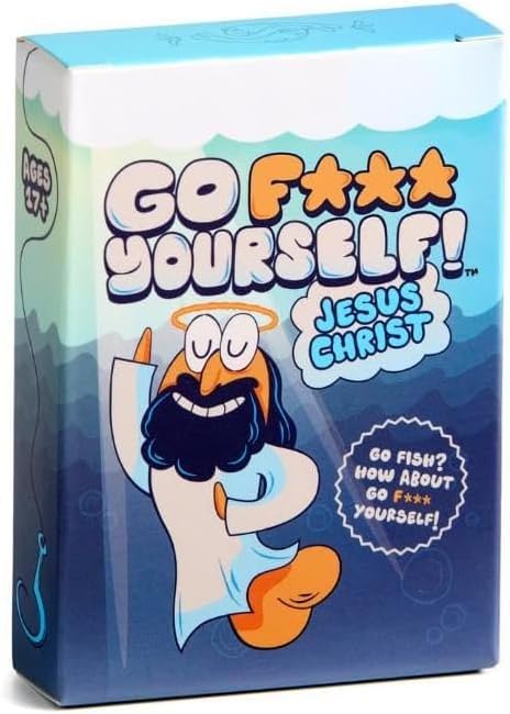 Go F Yourself! – The Grown Up Go Fish Card Game You've Always Wanted | Hilarious Party Game for Grown Ups, 2+ Players | 52 Cards, 13 Unique Pairs Edition