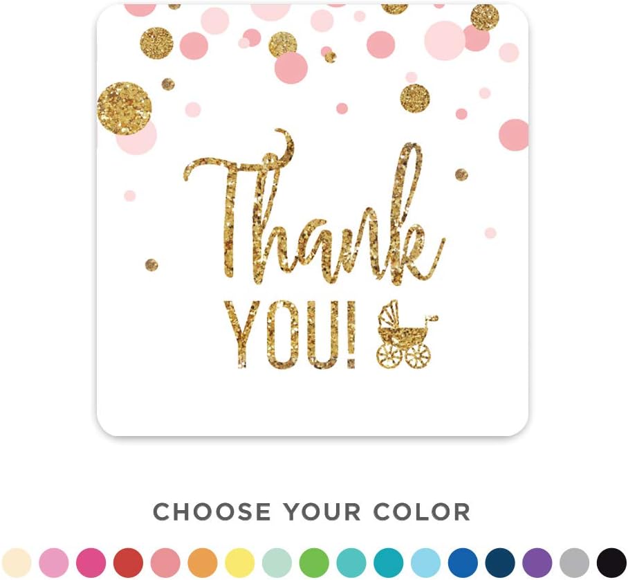 Andaz Press Blush Pink Gold Glitter Girl Baby Shower, Printable Table Tent Place Cards, 20-Pack, Seat Placement Cards Blank Place Cards For Table Settings Name Cards for Wedding, Graduation Food Cards - Colors B