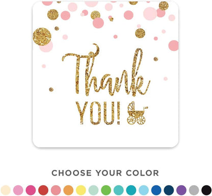 Andaz Press Blush Pink Gold Glitter Girl Baby Shower, Printable Table Tent Place Cards, 20-Pack, Seat Placement Cards Blank Place Cards For Table Settings Name Cards for Wedding, Graduation Food Cards - Colors B