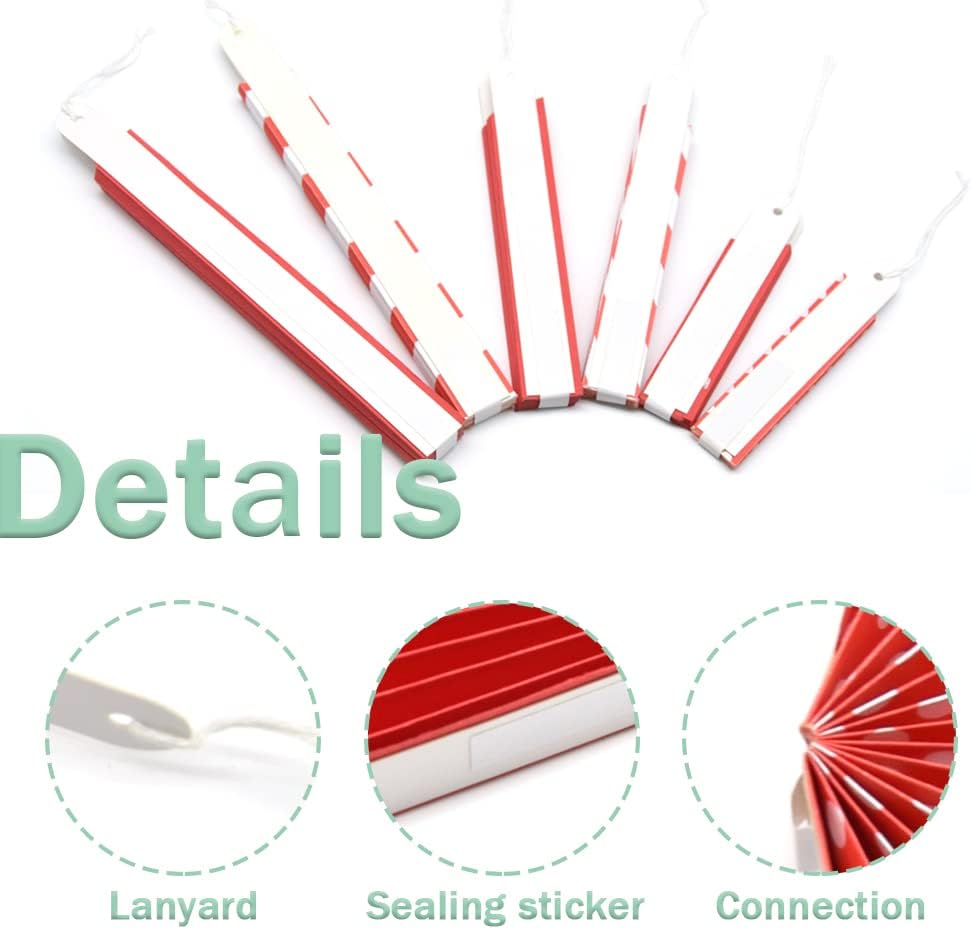 Hocansen 6PCS Paper Fan Garland Paper Fans Party Decorations 8/12/16in Hanging Papers Fans Set Round Papers Fans Pattern Garland for Birthday, Wedding (ZS/Pink)