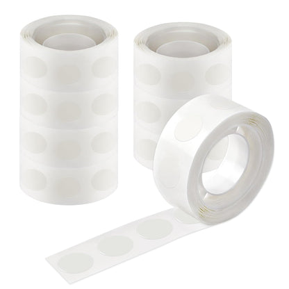 UPINS 300 Pcs Point Dots Balloon Glue Removable Adhesive Point Tape, 3 Rolls Double Sided Dots Stickers for Craft Wedding Decoration