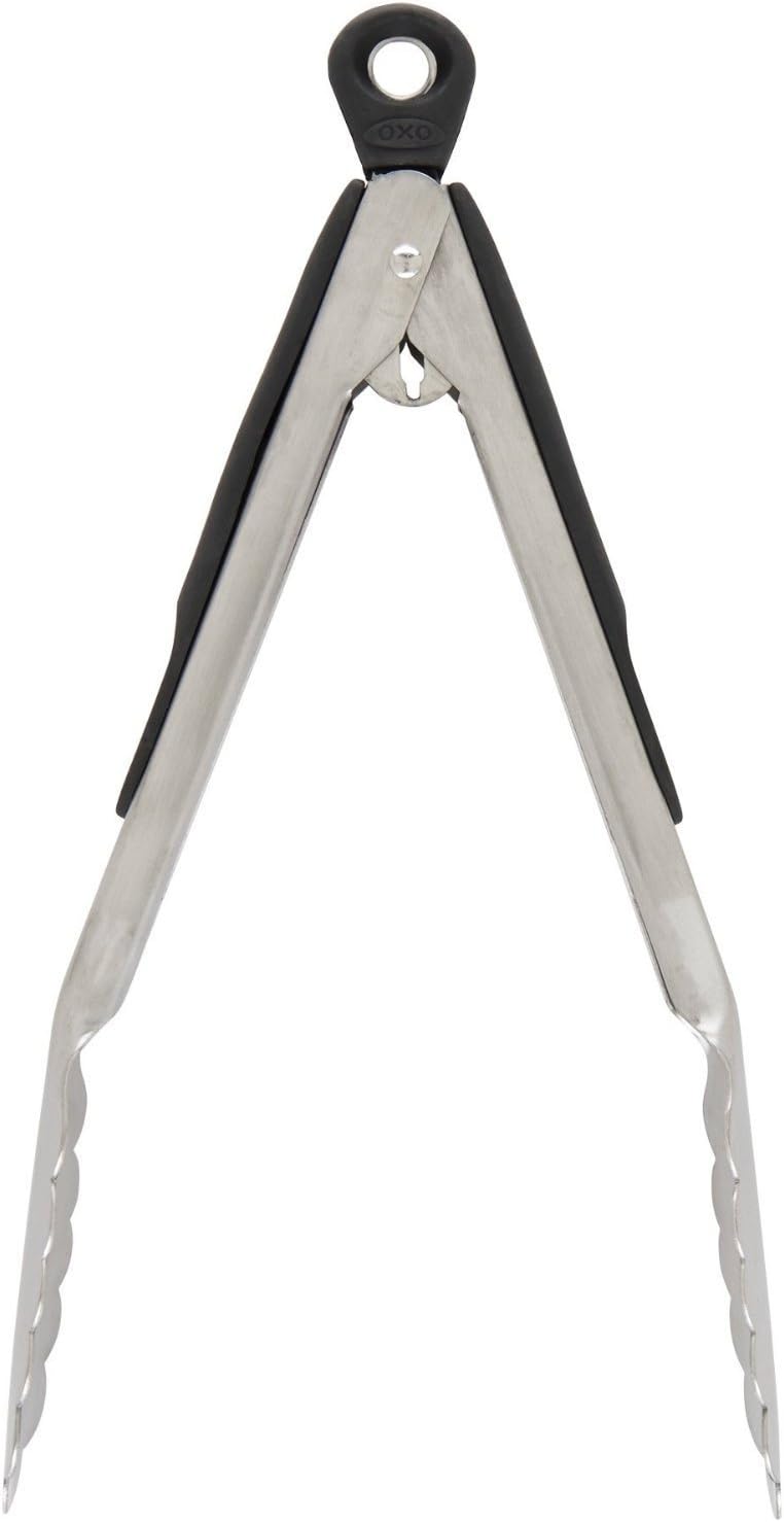 OXO Good Grips 7-Inch Mini Tongs, Stainless Steel