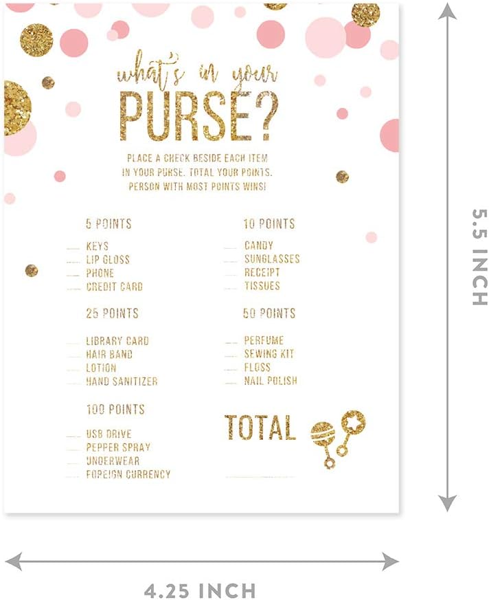 Andaz Press Blush Pink Gold Glitter Girl Baby Shower, Printable Table Tent Place Cards, 20-Pack, Seat Placement Cards Blank Place Cards For Table Settings Name Cards for Wedding, Graduation Food Cards - Colors A