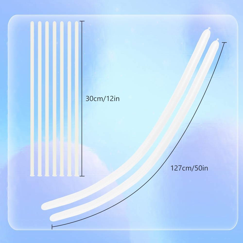 260 Balloons Clear 100 Pcs Long Balloons For Tying Balloon Arch Back To School Animal Balloon Clear 260 Globos Largos Para Hacer Figuras Birthday Valentines Party Decor