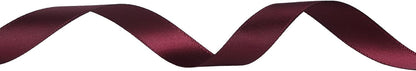 Ribbli Double Faced White Satin Ribbon,3/8” x Continuous 25 Yards,Fabric Ribbon use for Bows Bouquet,Gift Wrapping,Floral Arrangement