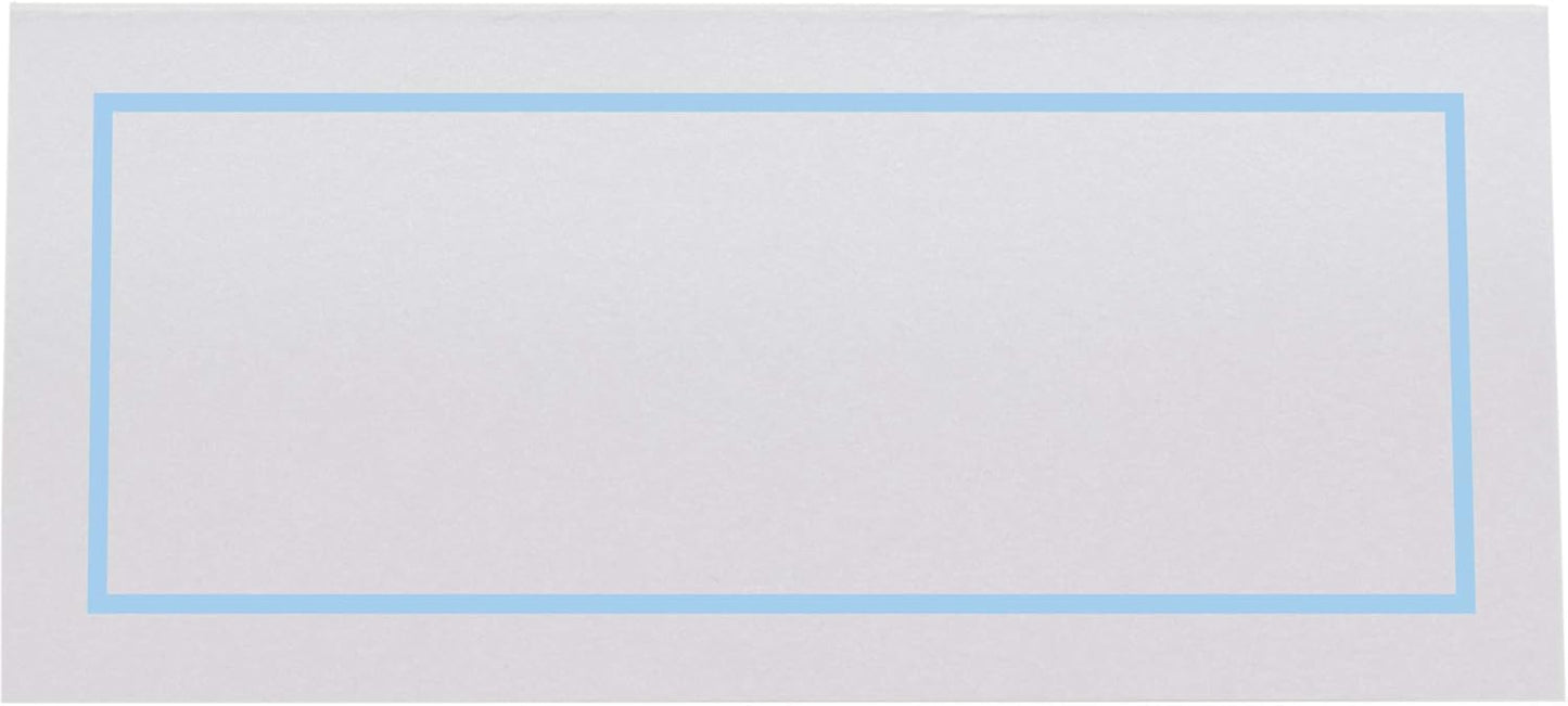 Single Line Border Printable Place Cards, Gold (Choose Color), Set of 60 (10 Sheets), Laser & Inkjet Printers - Wedding, Party, Dinner, and Special Events - Made in the USA