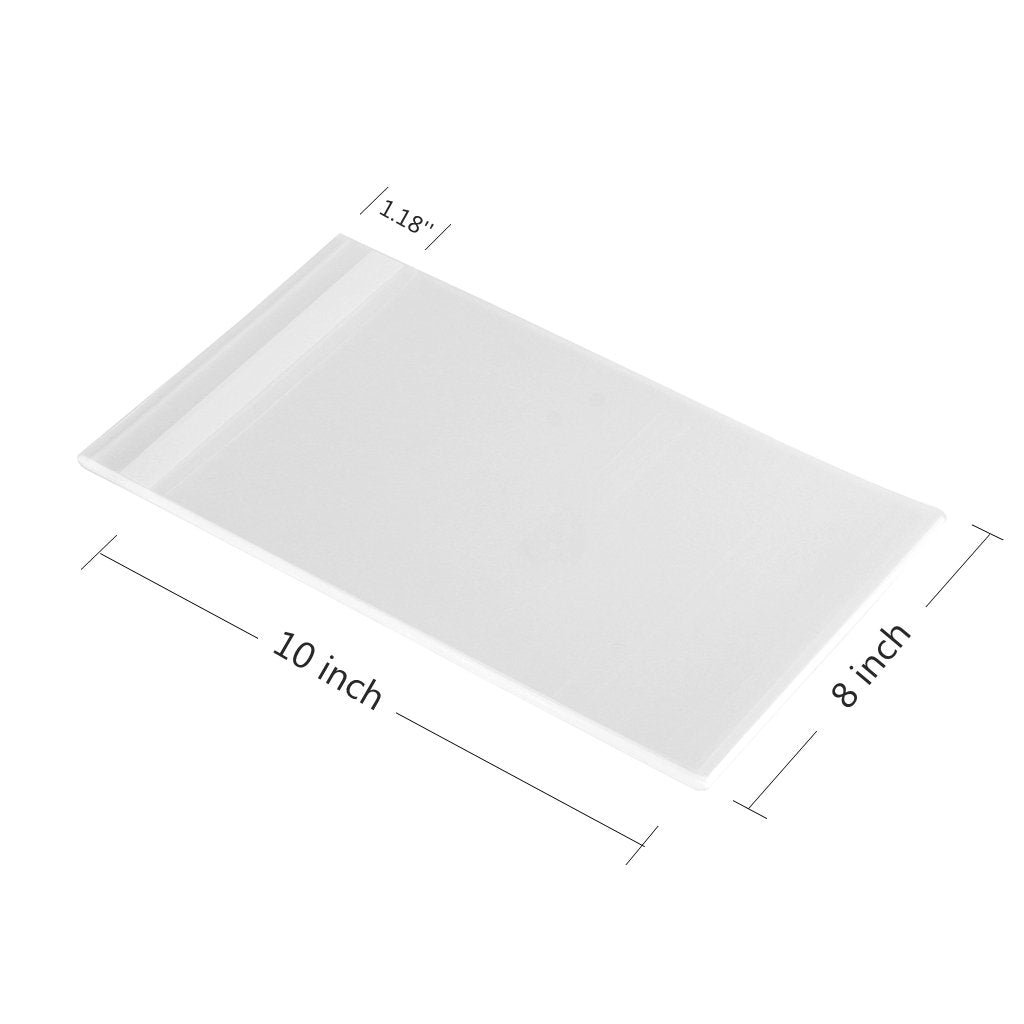 Clear Self Sealing Cellophane Bags 4"x6" (10.2 x 15.2cm) Pack of 200 – 4x6 Cookie Bags with Seal for Treat Bags, Cookies Wrappers Candy Party Favors Goodie