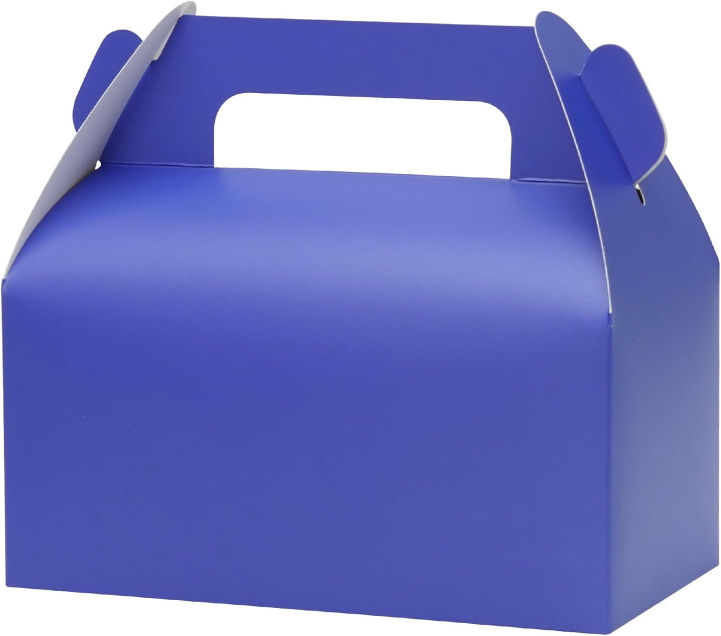 UnicoPak 30 Pack Party Favor Boxes Treat Boxes, White Gable Gift Boxes for Party Favors Goodies Cookies Treats Candies Meals Lunch, 6.5x3.5x3.5 Inches