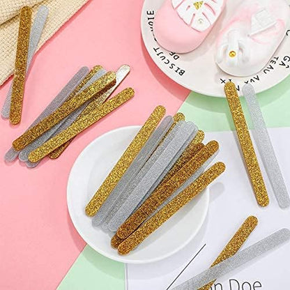 30 Pieces Acrylic Sticks Reusable Cakesicle Cake Pop Mold Mirror Ice Pop Sticks Ice Cream Cakesicle Mold for Home Cake Candy Gifts Party Craft