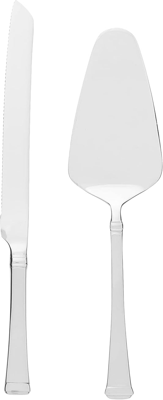 Mikasa Stanton 2-Piece Stainles Steel Cake Set