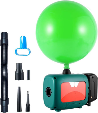 Cordless Balloon Pump Electric Compatible with Dewalt Battery for All Balloons, 5 in 1 Balloon Pump Outdoor for Inflating/Deflating Balloons, Air Beds Yoga Balls & Party Decoration (No Battery)