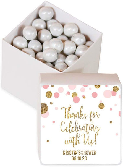 Andaz Press Blush Pink Gold Glitter Girl Baby Shower, Printable Table Tent Place Cards, 20-Pack, Seat Placement Cards Blank Place Cards For Table Settings Name Cards for Wedding, Graduation Food Cards - Colors B
