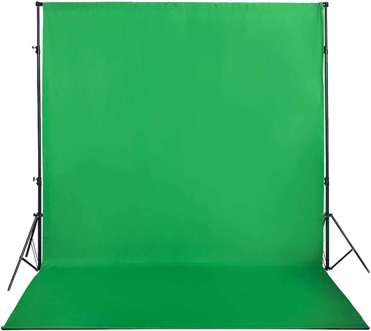Black Backdrop for Photography Durable Fabric Background Photo Backdrop Video Photography Studio (5x7ft, Black)