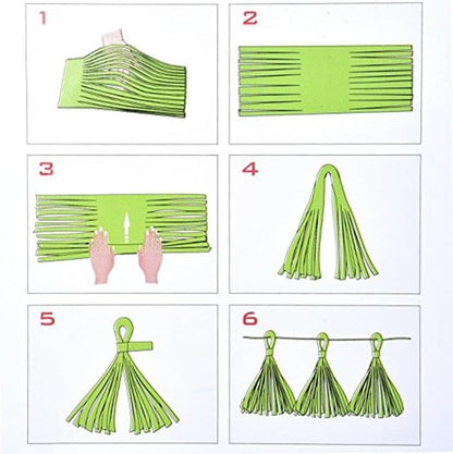 Pink and Gold Tassel Garland,Paper Tassel Banner,Table Decor,Pink and Gold Tissue Tassels Party Decor Supplies for Party,DIY Kits - (15 PCS)