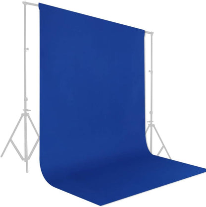 GFCC 8FTX10FT White Backdrop Background for Photography Photo Booth Backdrop for Photoshoot Background Screen Video Recording Parties Curtain