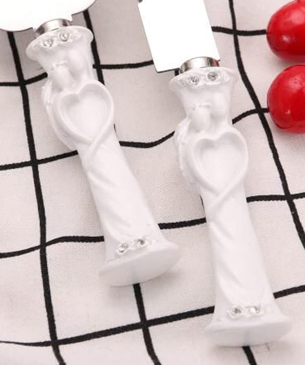 GIFTS INFINITY Personalized Wedding Cake Knife and Server Set with Engraving – Cake Cutting Utensil Set, Keepsake Gift for Wedding, Anniversary, Reception, Birthday & Other Occasions (CH-101WB)