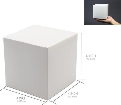Oletx 24 Pcs Colorful Paper Gift Boxes, Small Candy Boxes Bulk, 3x3x3 inch Gift Box with Lids, Goodie Treat Boxes for Party Favors, Birthday Gifts, Wedding Gifts